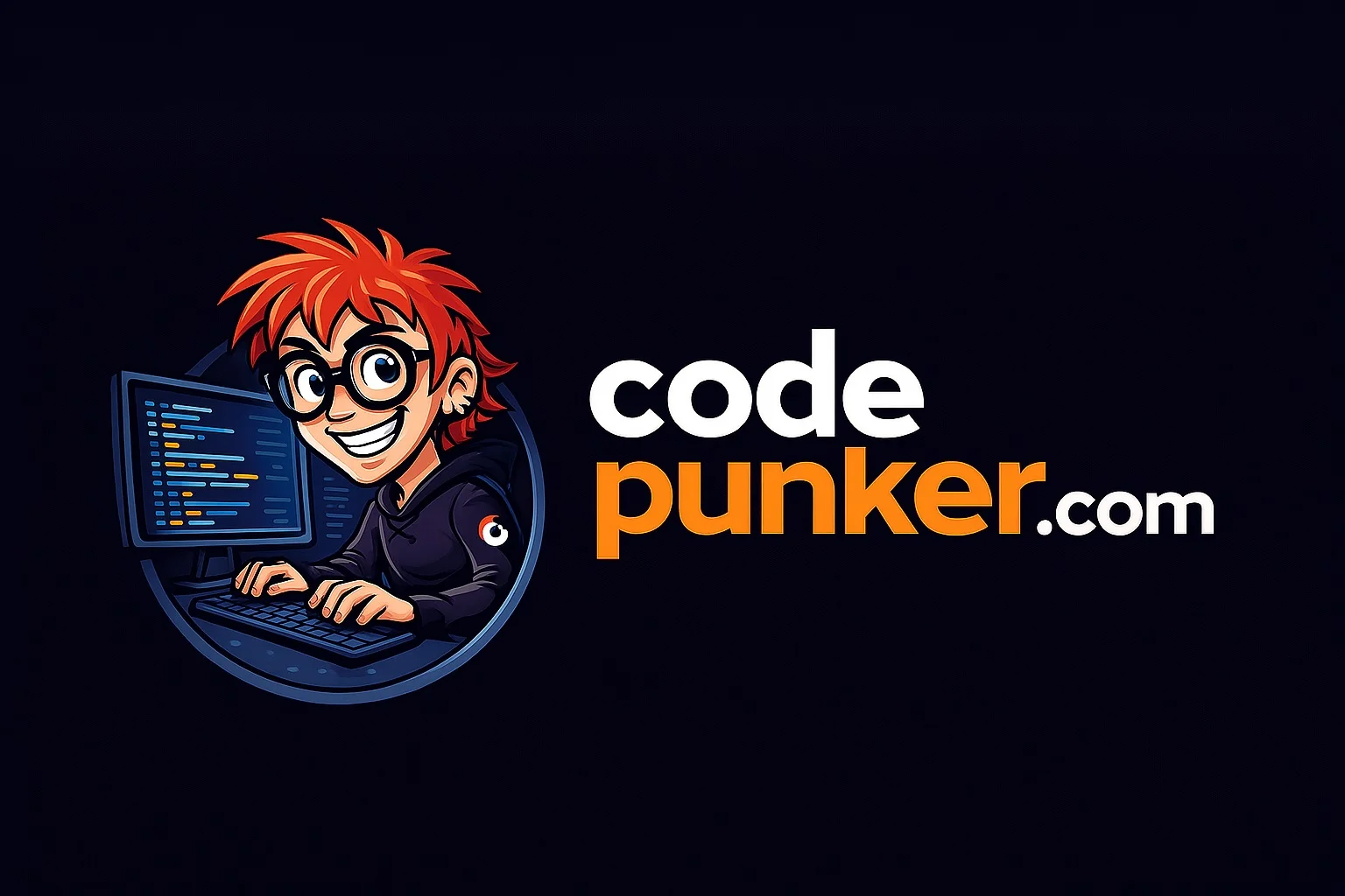 Codepunker Mascot Portrait